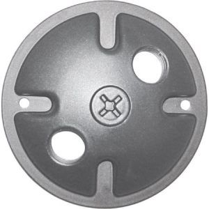 SATCO 2 Light Die Cast Mounting Plate Light Gray