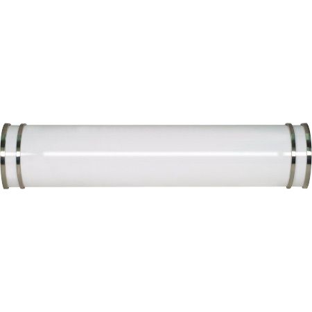 SATCO Glamour & Cripso LED Vanity Fixture 26W 25" 3000K 2080Lm Brushed Nickel