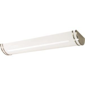 SATCO Glamour LED Ceiling Fixture 52W 50" Linear 3000K 4160Lm Brushed Nickel
