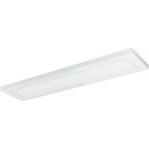 SATCO Blink Plus LED Linear Surface Mount Fixture 22W 100-277V 5.5" x 24" 3000K 1600Lm White
