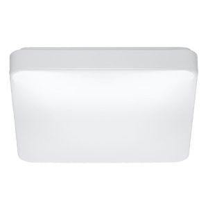 SATCO LED Flush Mount Square Fixture with or without Occupancy Sensor 20.5W 14" 3000K 1230Lm
