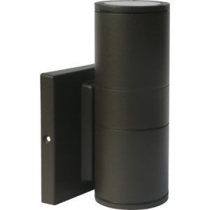 SATCO 1 LED Small Up-or-Down Sconce 10W 3000K 750Lm Bronze