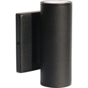 SAT 2 LED Small Up & Down Sconce 10W 3000K 750Lm Black