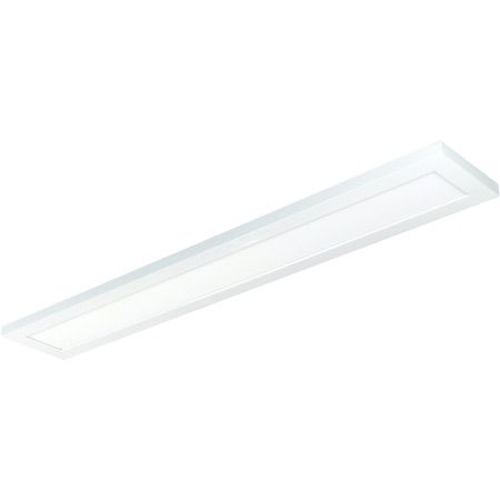SATCO Blink Plus LED Linear Surface Mount Fixture 30W 100-277V 5.5" x 36" 5000K 2600Lm White