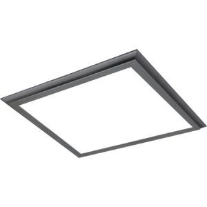 SATCO Blink Plus Profile LED Surface Mount Fixture 45W 100-277V 24"L x 24"W x 1"D 3000K 3500Lm Gunmetal