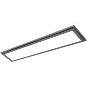 SATCO Blink Plus Profile LED Surface Mount Fixture 45W 100-277V 12"L x 48"W x 1"D 3000K 3600Lm Gunmetal