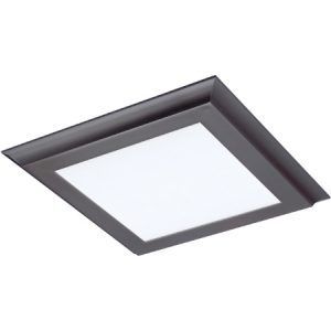 SATCO Blink Plus Profile LED Surface Mount Fixture 18W 100-277V 12"L x 12"W x 1"D 3000K 1300Lm Bronze