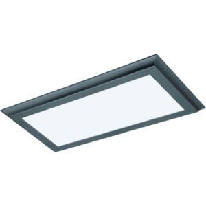 SATCO Blink Plus Profile LED Surface Mount Fixture 22W 100-277V 12"L x 24"W x 1"D 3000K 1650Lm Bronze