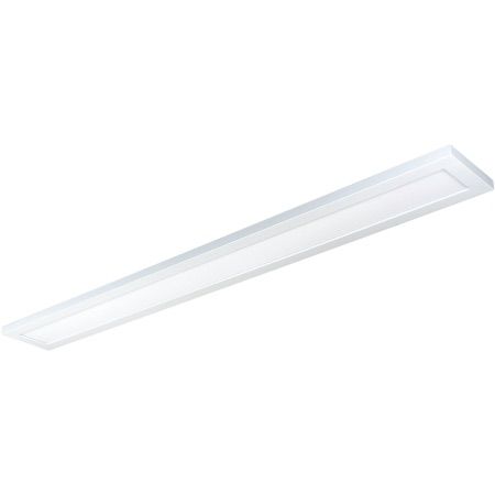 SATCO Blink Plus LED Linear Surface Mount Fixture 40W 100-277V 5.5" x 48" 4000K 2940Lm White