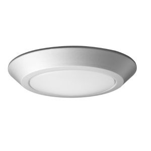 SATCO High Lumen LED Disk Light 21.5W 10" 3000K 1200Lm Brushed Nickel