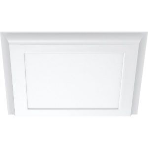 SATCO Blink Plus Profile LED Surface Mount Fixture 18W 100-277V 12"L x 12"W x 1"D 3000K 1300Lm White