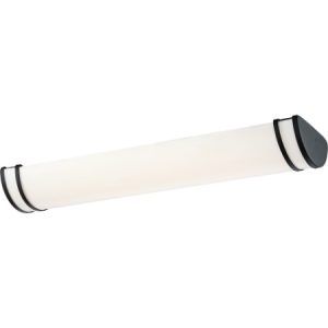SATCO Glamour LED Ceiling Fixture 52W 50" Linear 3000K 4160Lm Black