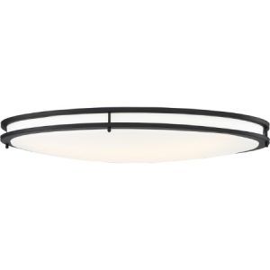 SATCO LED Glamour BN Oval 52W 32" 3000K 4160Lm 32½"L x 18"W x 4"H Black