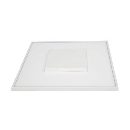 SATCO Blink Luxe LED Designer Surface Mount Fixture 13" Square 26W 120-277V 3000K 1600Lm White