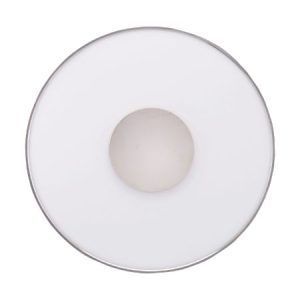 SATCO Blink Luxe LED Designer Surface Mount Fixture 17" Round 31.5W 120-277V 3000K 2200Lm Polished Nickel