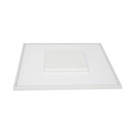 SATCO Blink Luxe LED Designer Surface Mount Fixture 17" Square 31.5W 120-277V 3000K 2200Lm White