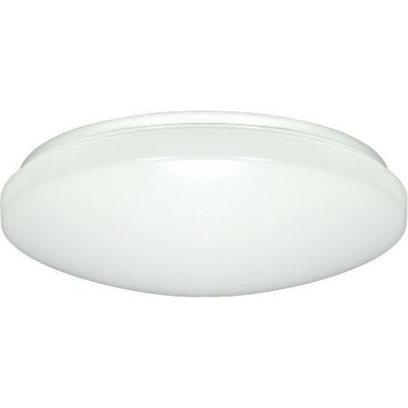 SATCO LED Flush Mount Round Fixture with or without Occupancy Sensor 20W 14" 3000K 1230Lm