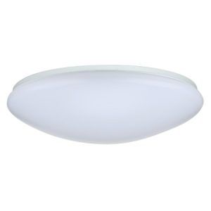 SATCO LED Flush Mount Round Fixture with or without Occupancy Sensor 32W 19" 3000K 1950Lm
