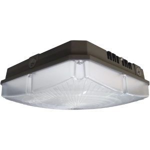 SATCO 10" LED Canopy Light 60W 120-277V 4000K 7200Lm