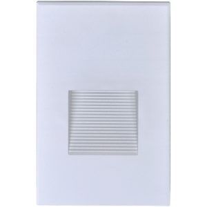 SATCO LED Vertical Step Light with Cast Aluminum Construction 3W 120V 3000K 200Lm White