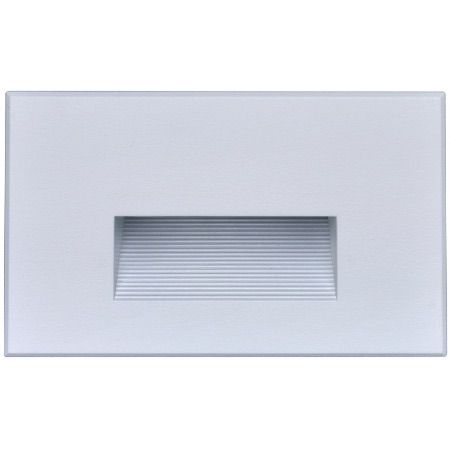 SATCO LED Horizontal Step Light with Cast Aluminum Construction 5W 120V 3000K 407Lm White