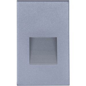 SATCO LED Vertical Step Light with Cast Aluminum Construction 3W 277V 3000K 220Lm Gray