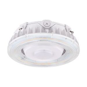 SATCO LED Colour Selectable 10" Round Canopy Fixture 55W 100-277V 3000/4000/5000K 6297-7546Lms White