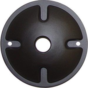 SATCO 1 Light Die Cast Mounting Plate Bronze