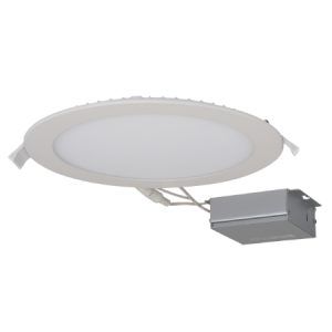 SATCO Low Profile LED Edge-Lit Downlight with External Driver/Junction Box 8" Round 24W 4000K 1800Lm