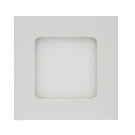 SATCO Low Profile LED Edge-Lit Downlight with External Driver/Junction Box 4" Square 10W 3000K 620Lm