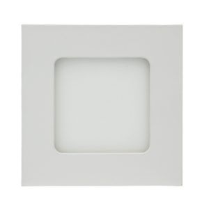 SATCO Low Profile LED Edge-Lit Downlight with External Driver/Junction Box 4" Square 10W 5000K 620Lm