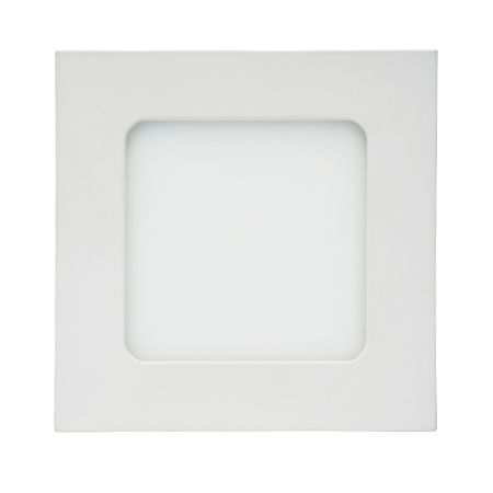 SATCO Low Profile LED Edge-Lit Downlight with External Driver/Junction Box 5" Square 12W 4000K 820Lm