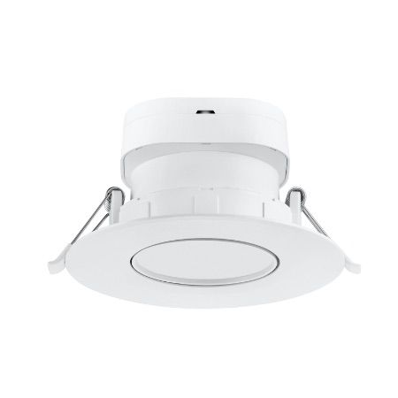 SATCO 4" LED Direct Wire Gimbal Downlight 7W 120V 2700K 490Lm