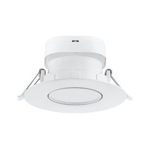 SATCO 4" LED Direct Wire Gimbal Downlight 7W 120V 3000K 490Lm
