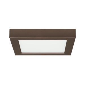 SATCO Blink LED Square Fixture 13.5W 7" 3000K 800Lm Bronze