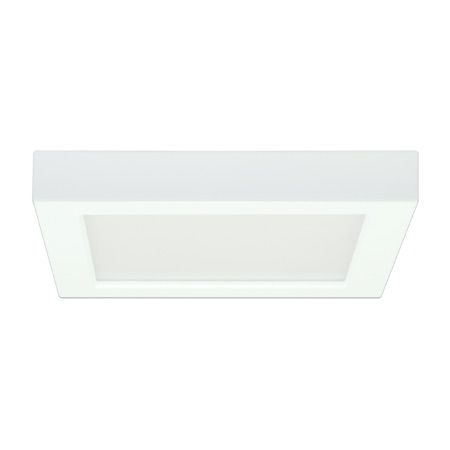SATCO Blink LED Square Fixture 13.5W 7" 4000K 800Lm White