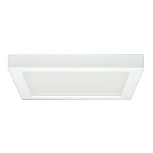 SATCO Blink LED Square Fixture 18.5W 9" 4000K 1200Lm White