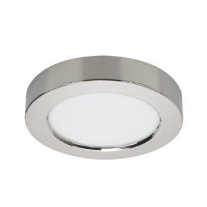 SATCO Blink LED Round Fixture 10.5W 5.5" 3000K 600Lm Polished Chrome
