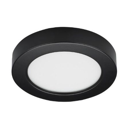 SATCO Blink LED Round Fixture 10.5W 5.5" 3000K 600Lm Black