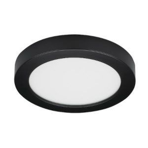 SATCO Blink LED Round Fixture 13.5W 120V 7" 3000K 820Lm Black