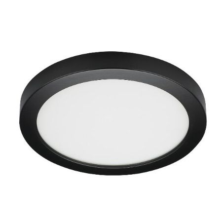SATCO Blink LED Round Fixture 18.5W 120V 9" 4000K 1200Lm Black