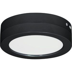 SATCO Blink LED Round Battery Backup Module 7" Black