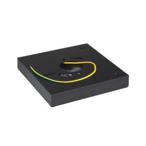 SATCO Blink LED Square Battery Backup 7" Empty Casing Black