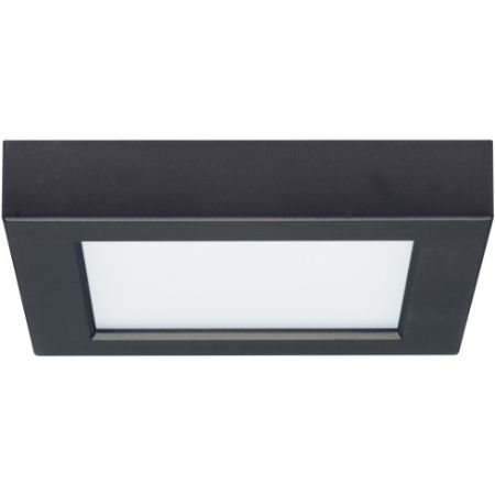 SATCO Square Blink LED Fixture 10.5W 5.5" 3000K 600Lm Black