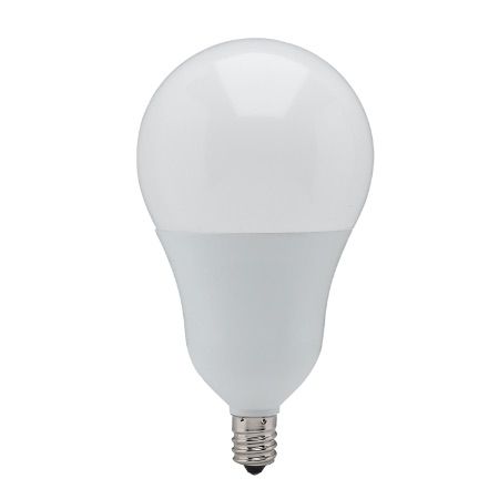 SATCO 40 & 60W Candelabra Base (E12) Replacement LED A19 Lamp 9.8W 4000K 800Lm