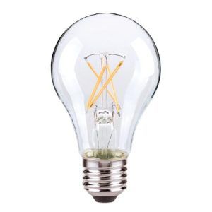 SATCO LED Filament Lamp A19 7W 120V 4000K 800Lm Clear