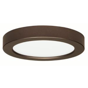 SATCO Blink LED Round Fixture 13.5W 120V 7, 2700K 800Lm Bronze