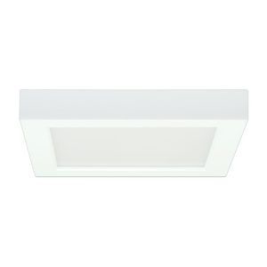 SATCO Blink LED Square Fixture 13.5W 7" 2700K 780Lm White
