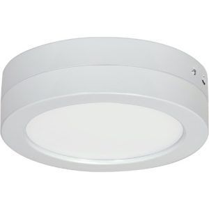 SATCO Blink LED Round Battery Backup Module 7" White