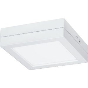 SATCO Blink LED Square Battery Backup 7" White
